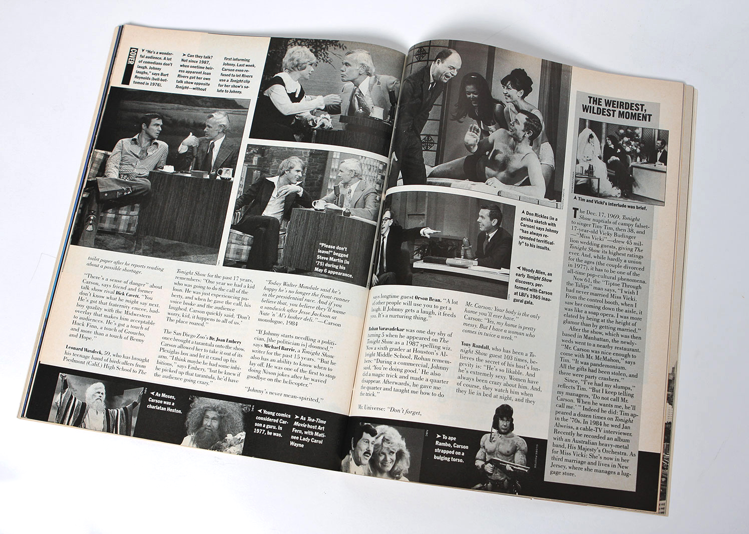 May 1992 "People Weekly" Magazine Farewell Tribute To Johnny Carson