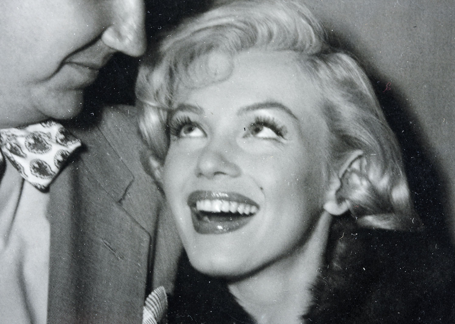 Original Negative and Silver Gelatin Photograph of Ed McMahon and Marilyn Monroe