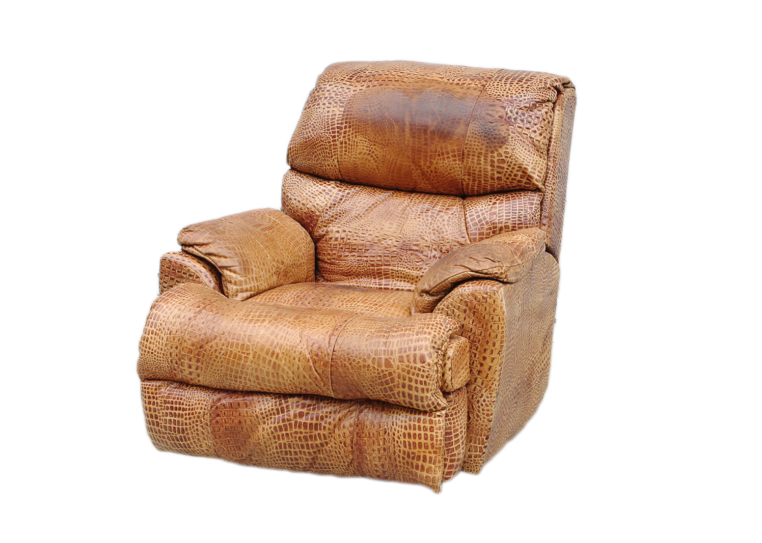 Ed McMahon's Alligator Leather Recliner