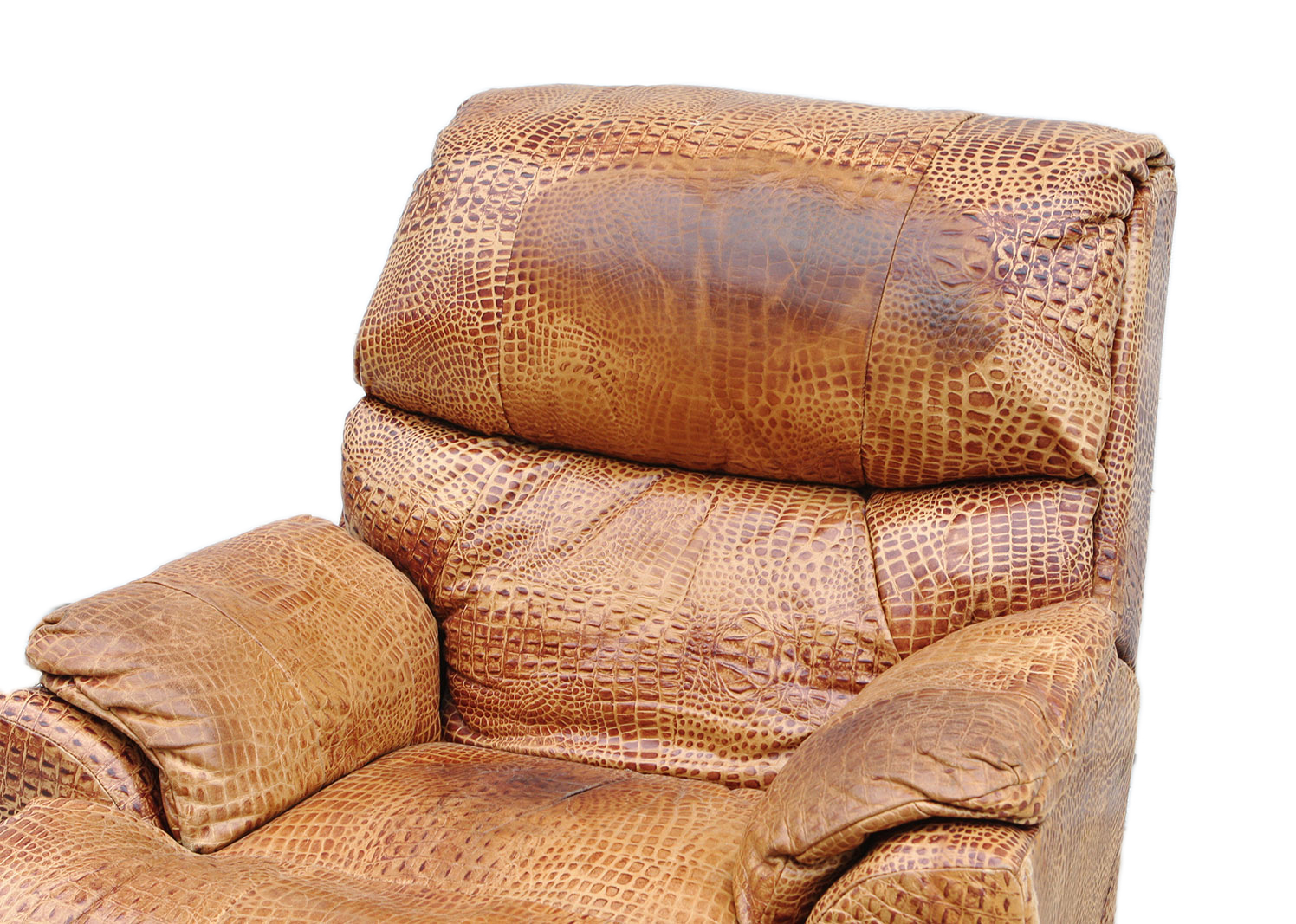 Ed McMahon's Alligator Leather Recliner