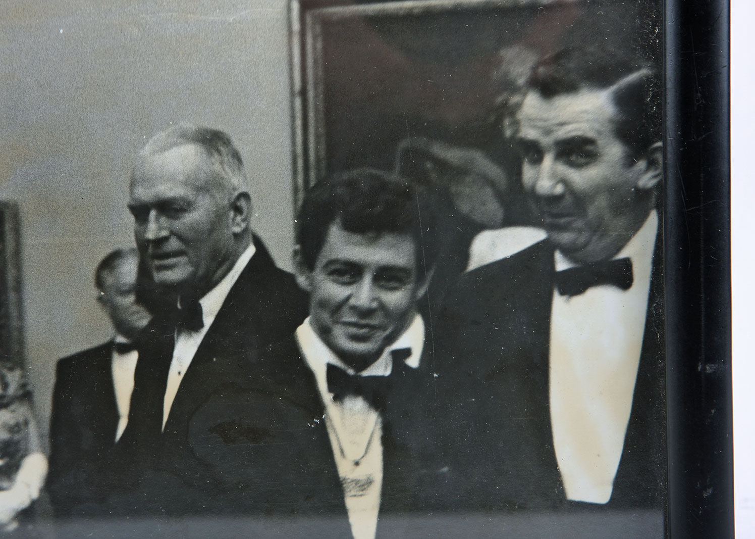 Original Negative and Silver Gelitan Photograph of Ed McMahon with Grace Kelly