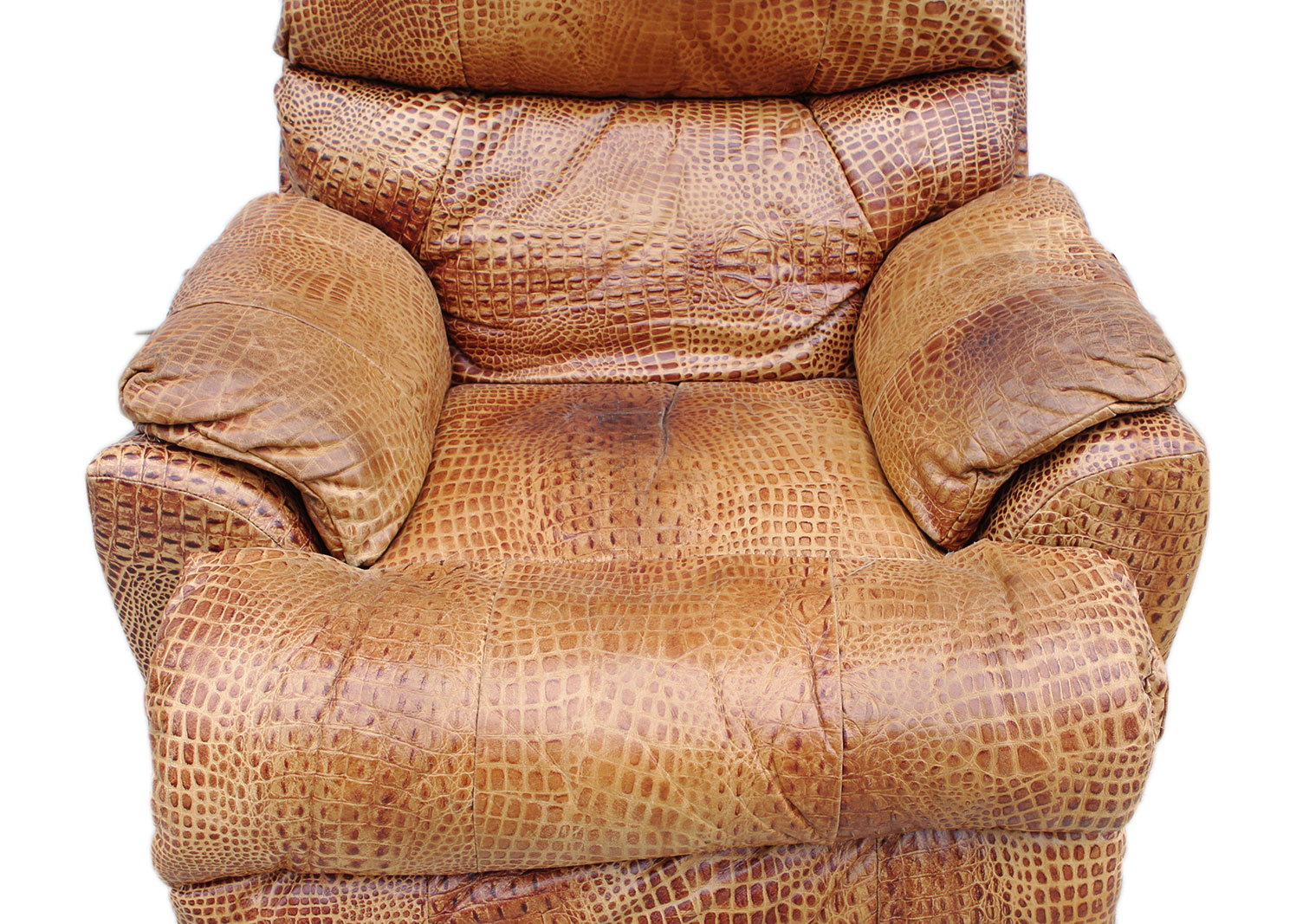 Ed McMahon's Alligator Leather Recliner