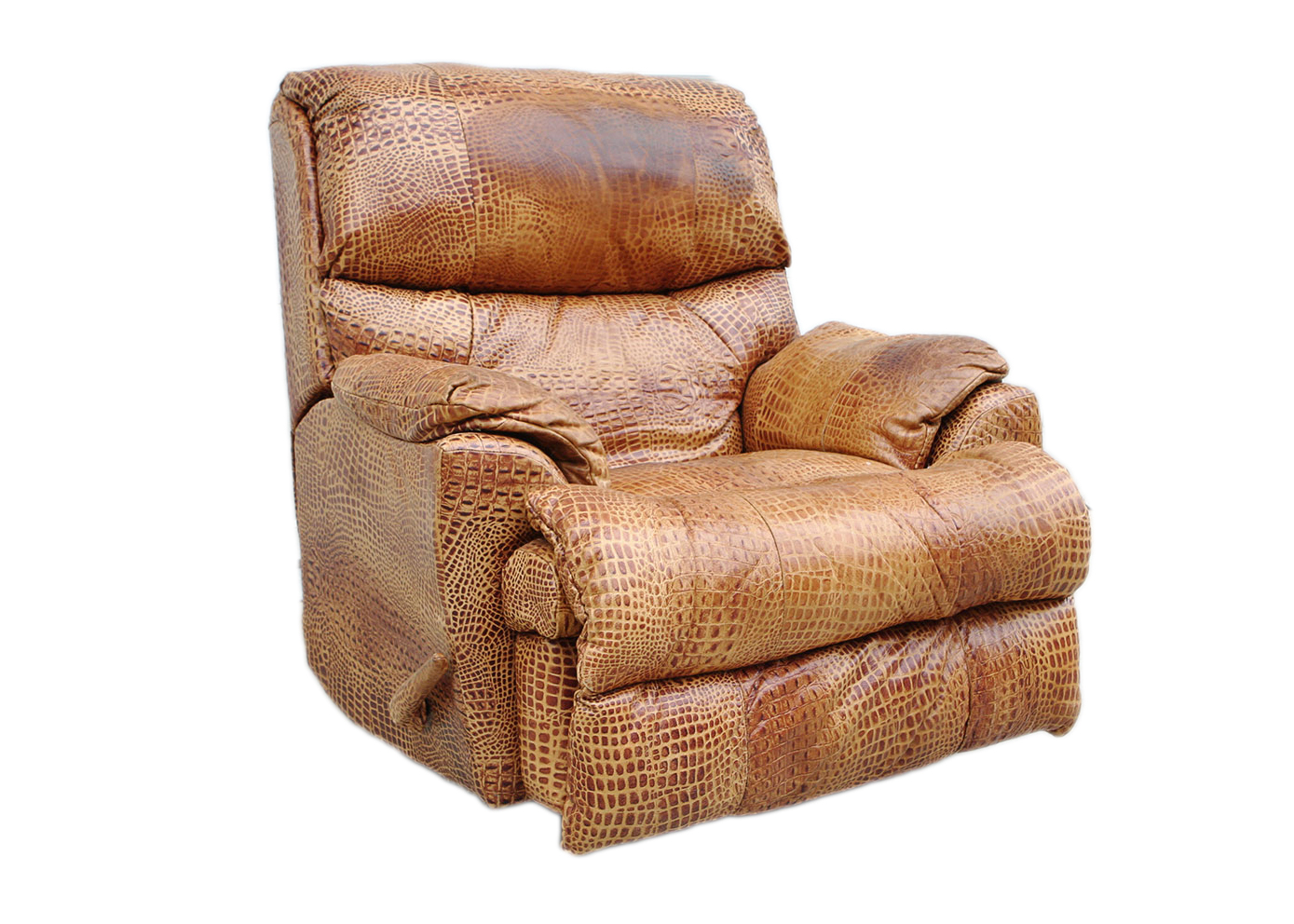 Ed McMahon's Alligator Leather Recliner
