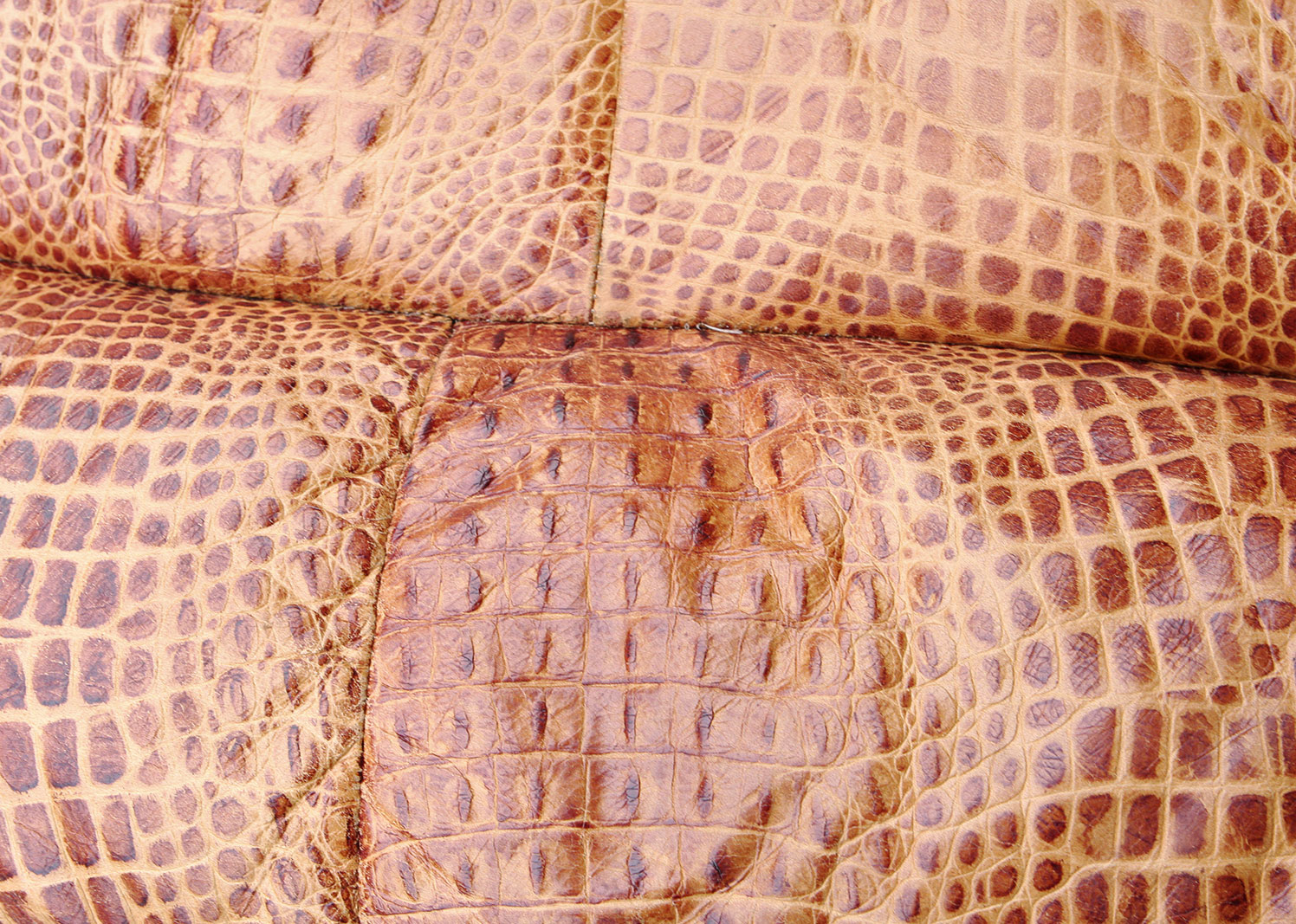 Ed McMahon's Alligator Leather Recliner