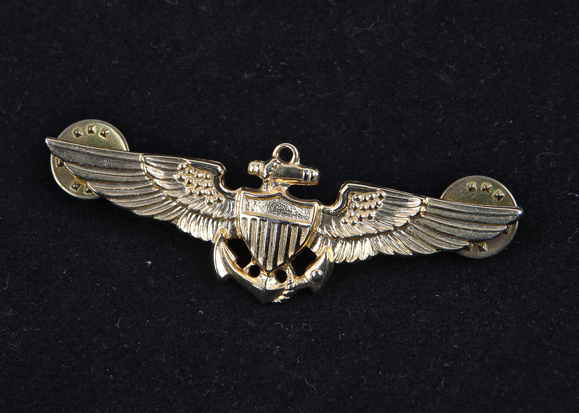Colonel Ed McMahon's Naval Aviator Insignia and Wings