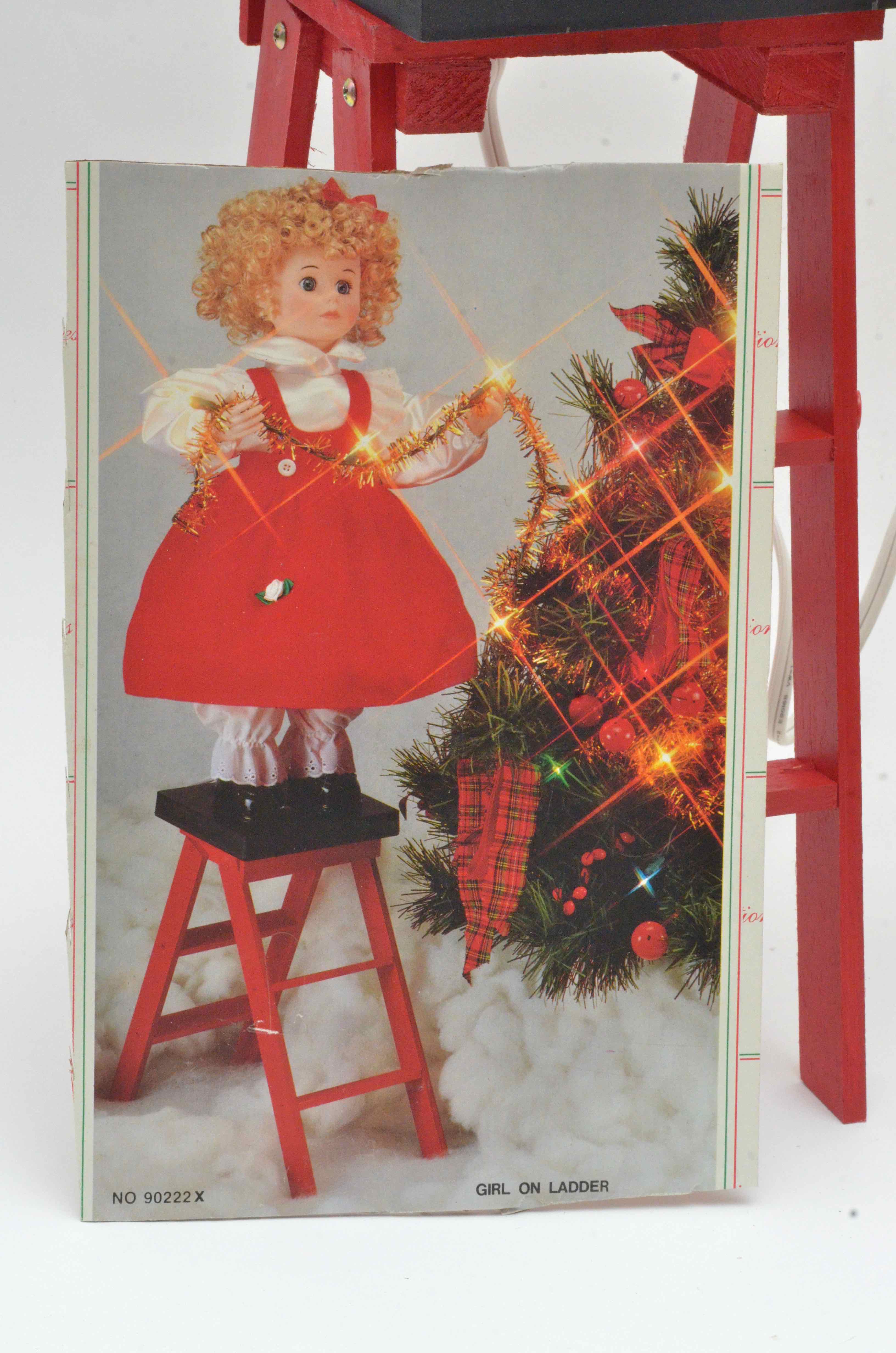 21" Animated Motion Christmas Dolls