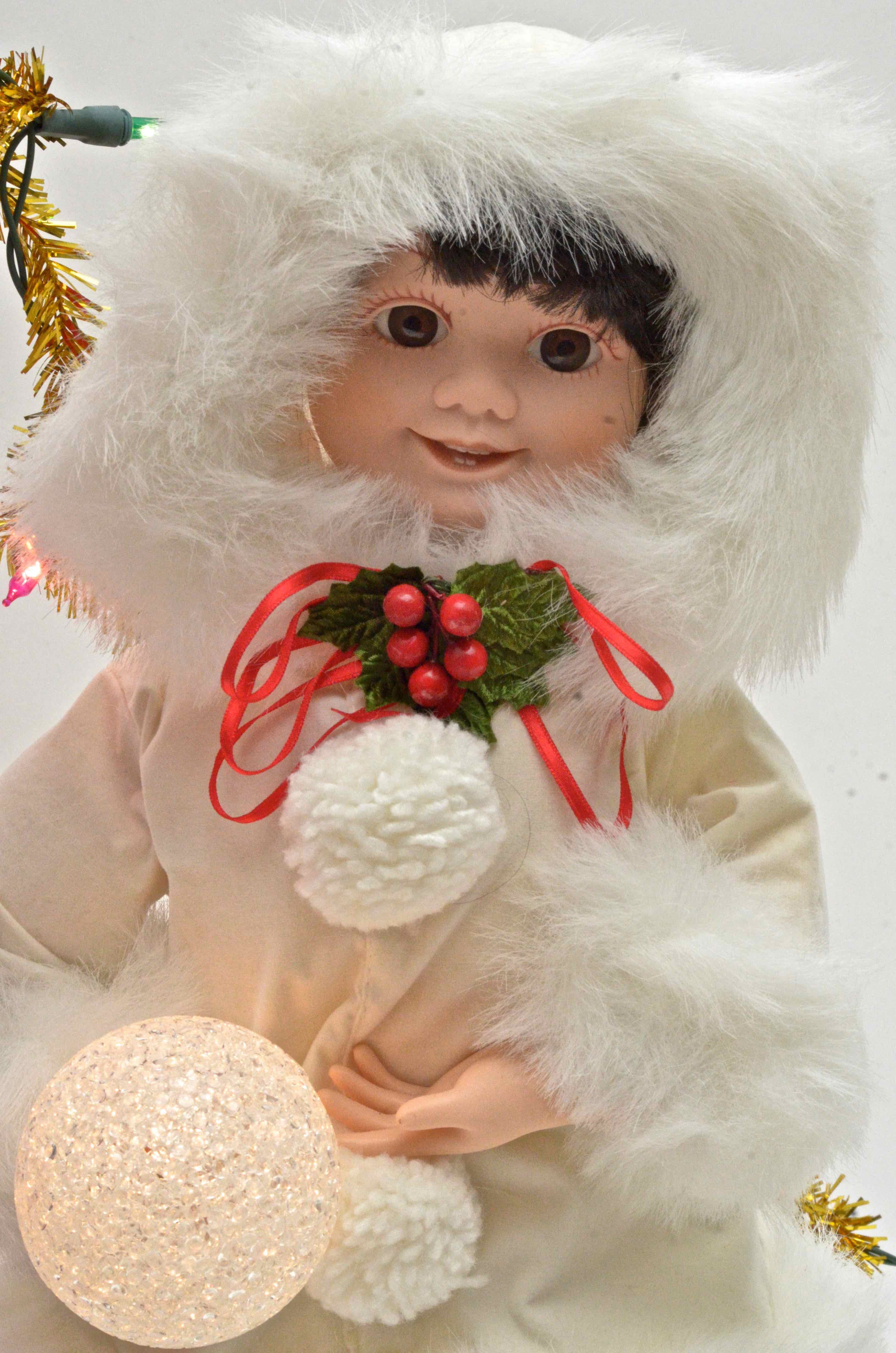 21" Animated Motion Christmas Dolls