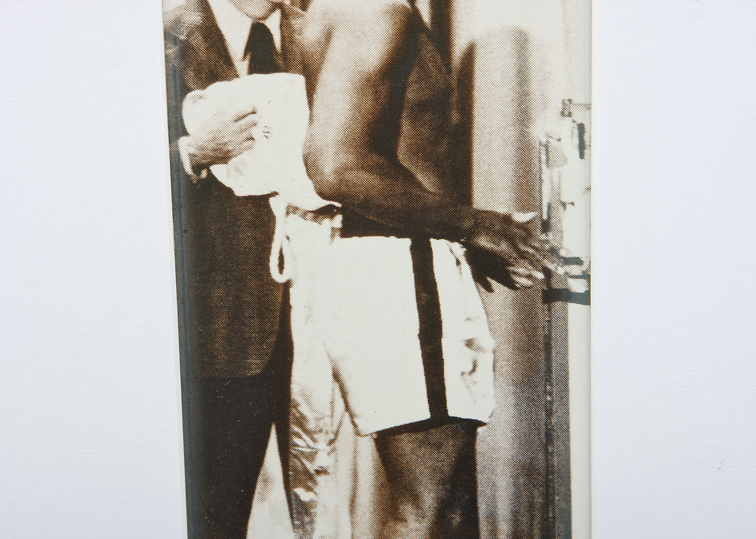 Original Lithograph Print of Muhammad Ali and Ed McMahon