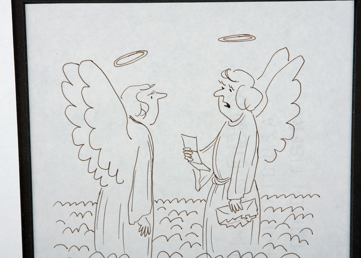 George B. Abbott Pen and Ink Original Illustration Published in "Good Housekeeping" June 1993