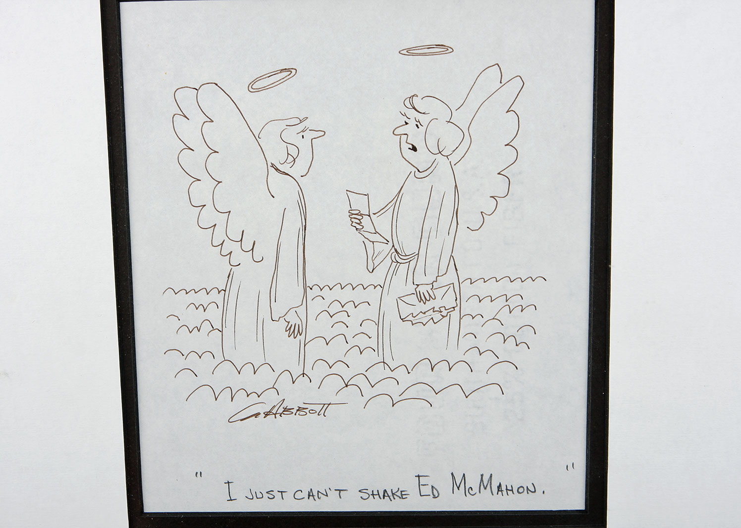 George B. Abbott Pen and Ink Original Illustration Published in "Good Housekeeping" June 1993