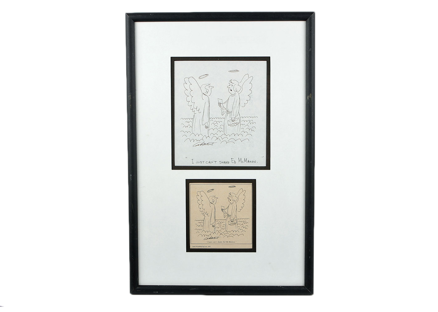 George B. Abbott Pen and Ink Original Illustration Published in "Good Housekeeping" June 1993