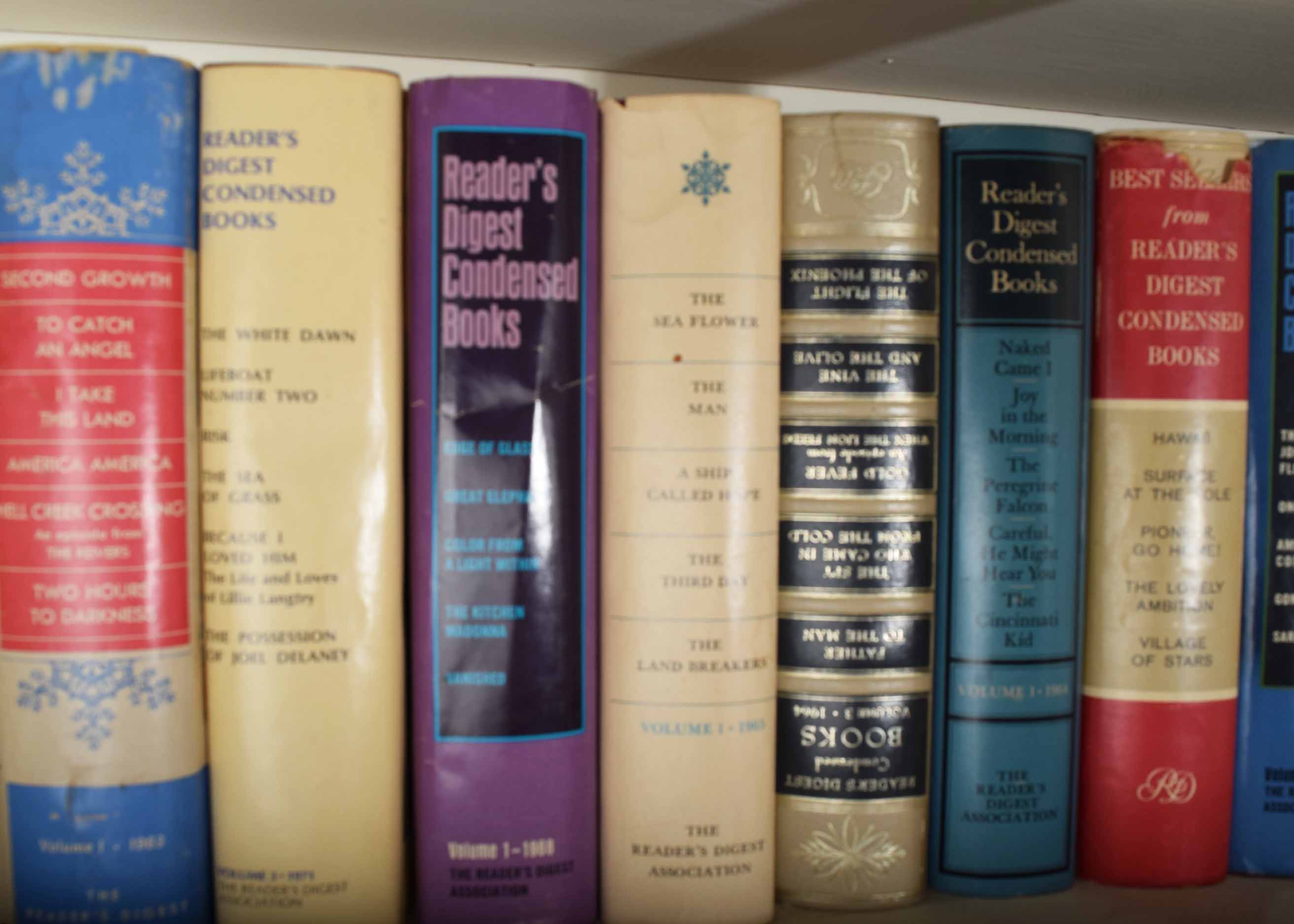 1960s Readers Digest Condensed Book Collection