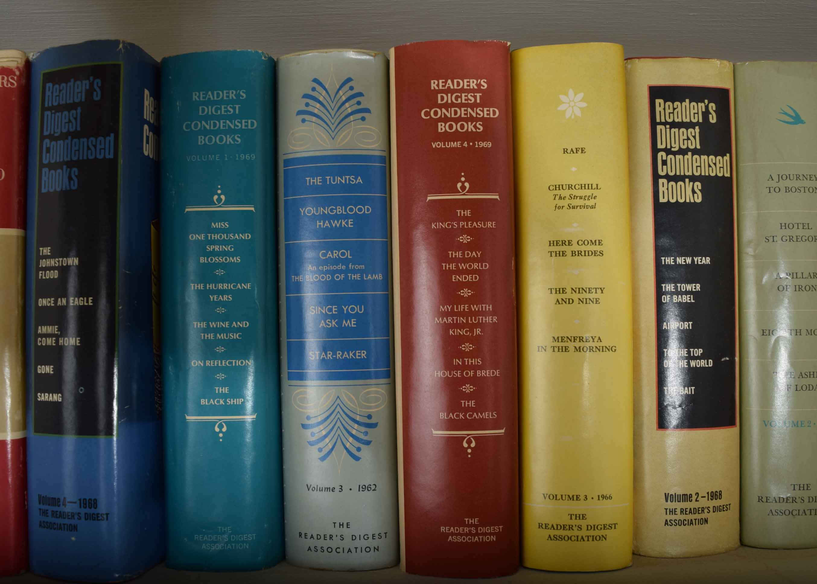 1960s Readers Digest Condensed Book Collection
