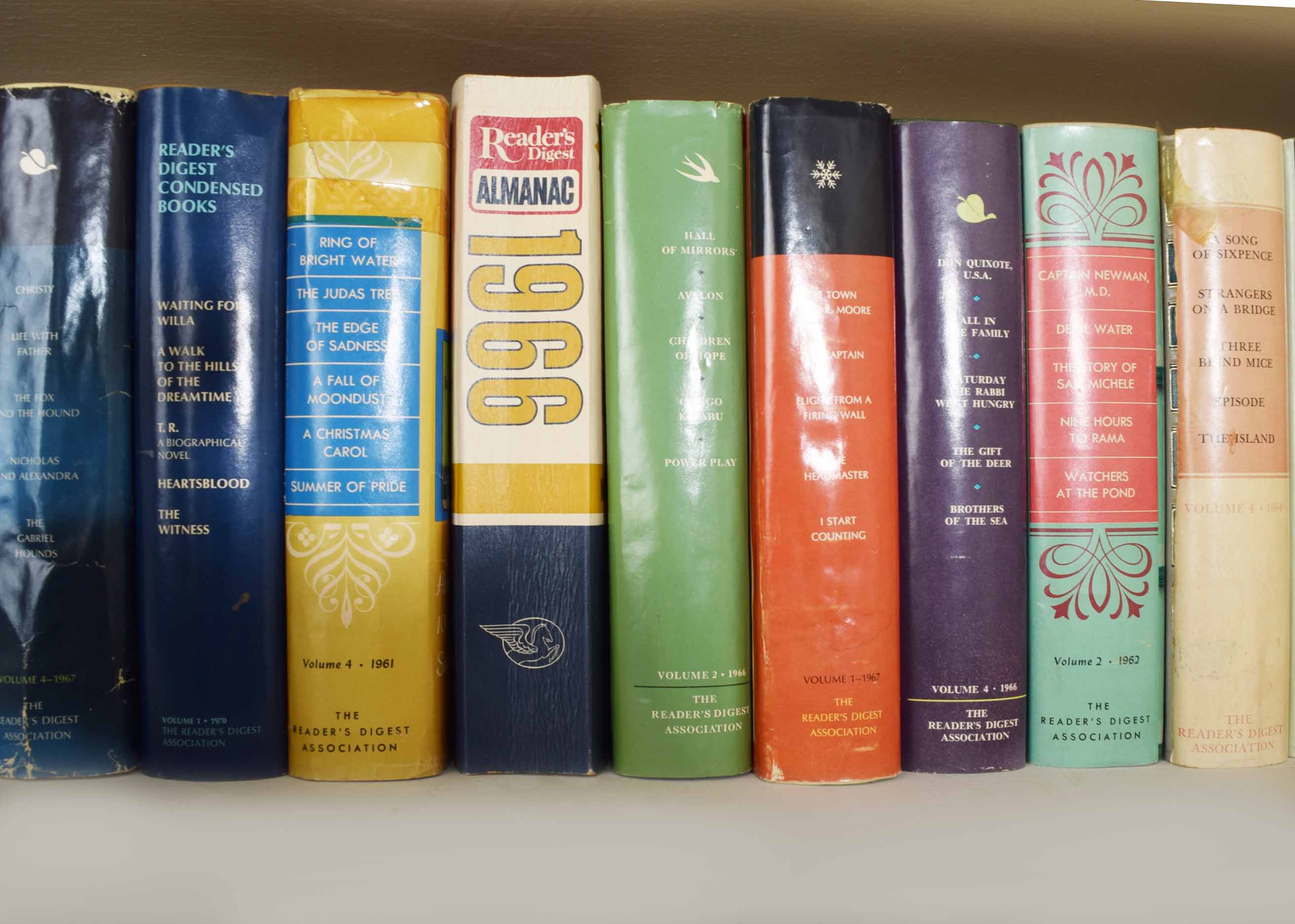 1960s Readers Digest Condensed Book Collection