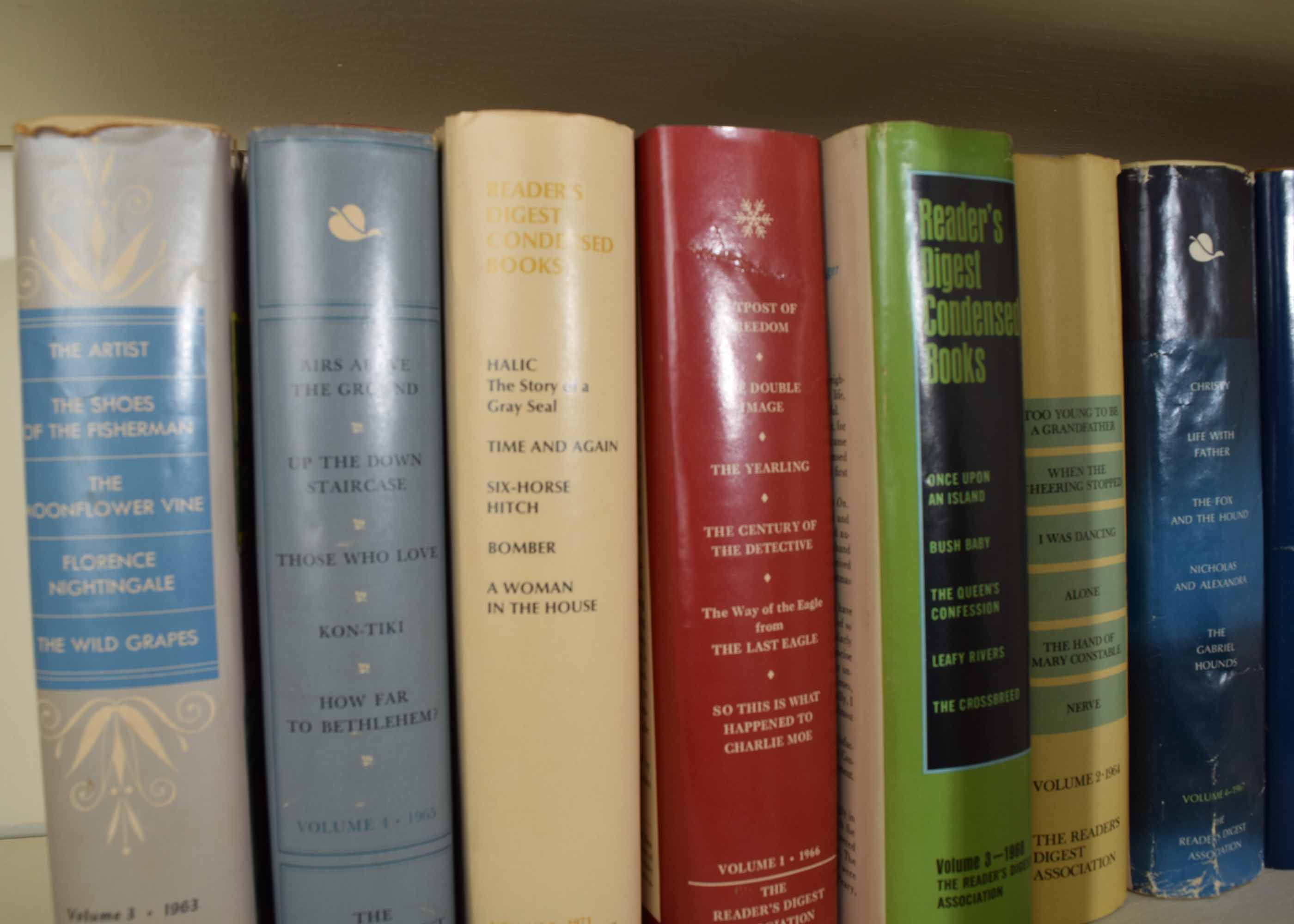 1960s Readers Digest Condensed Book Collection