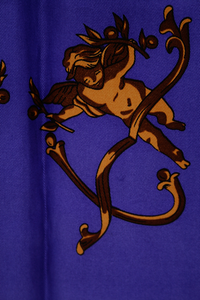 Hermes Silk Hot Air Balloon Scarf