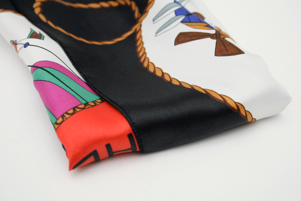 Hermes Silk Hot Air Balloon Scarf