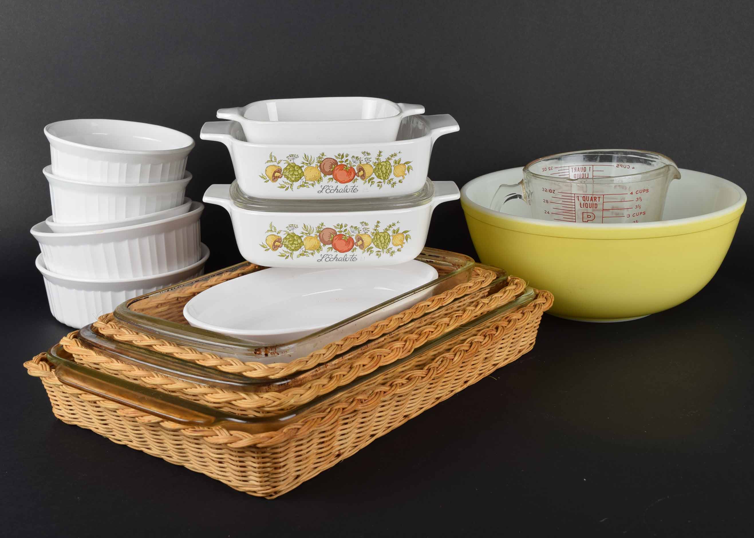 Vintage CorningWare and Pyrex Collection