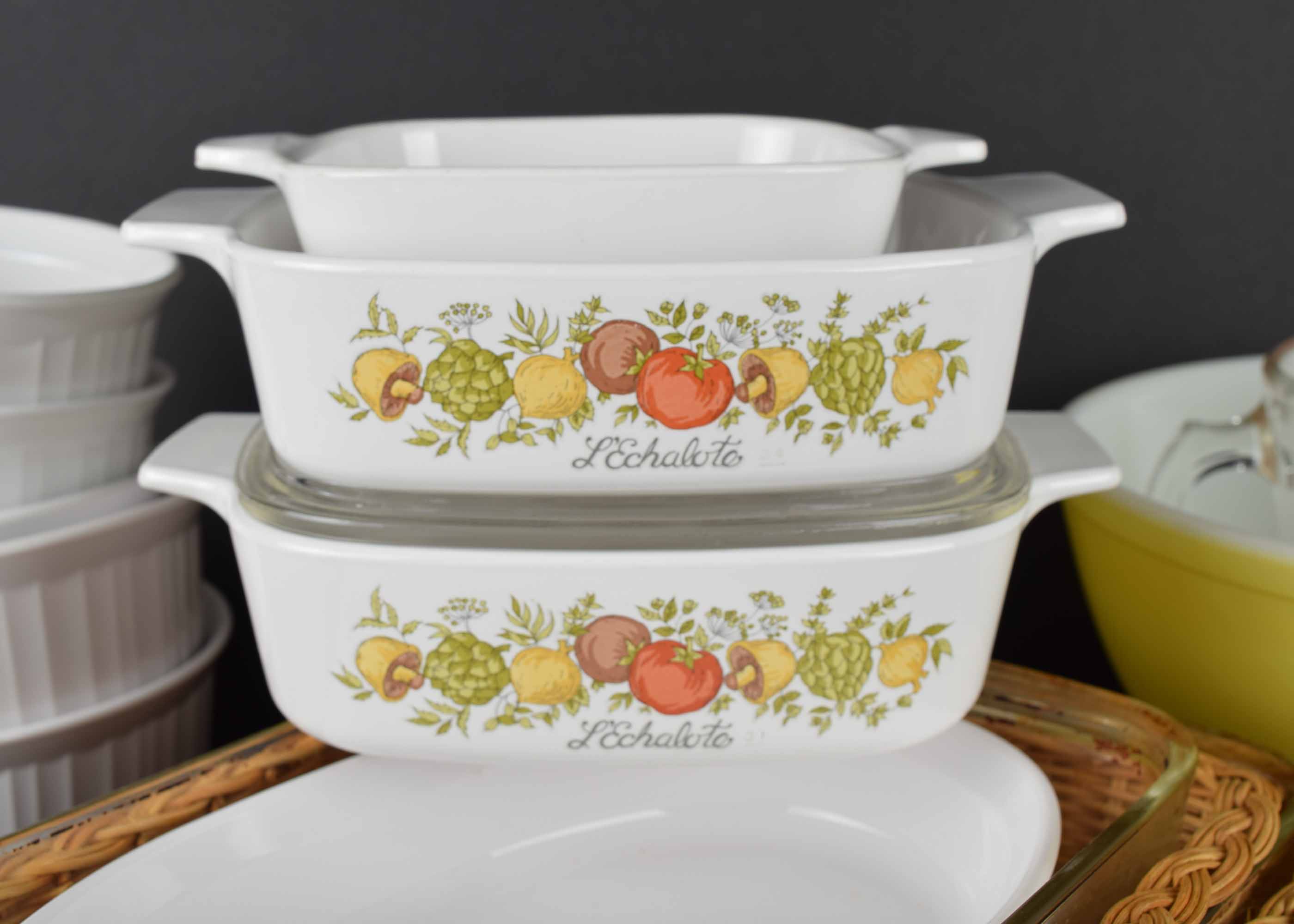 Vintage CorningWare and Pyrex Collection