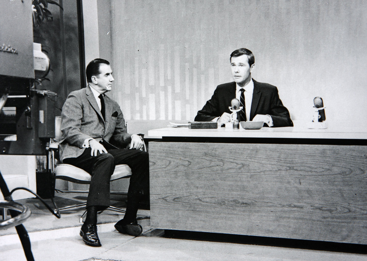 Signed Silver Gelatin Print of First "The Tonight Show Starring Johnny Carson"