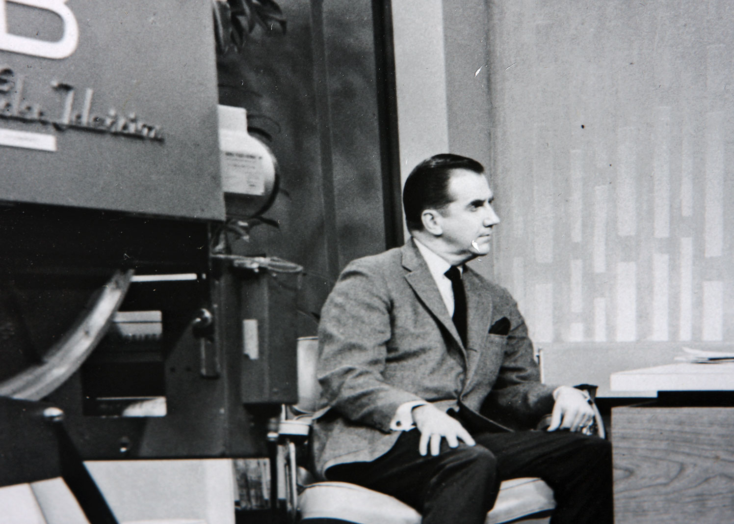 Signed Silver Gelatin Print of First "The Tonight Show Starring Johnny Carson"