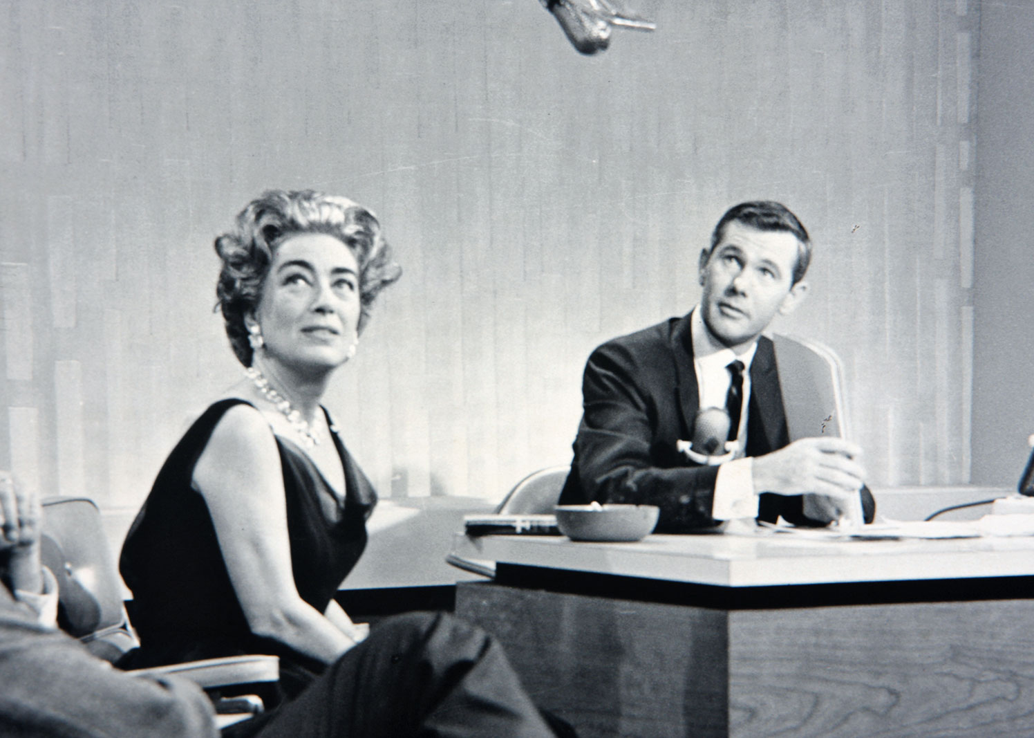 Silver Gelatin Print of First "The Tonight Show" Taping with Joan Crawford