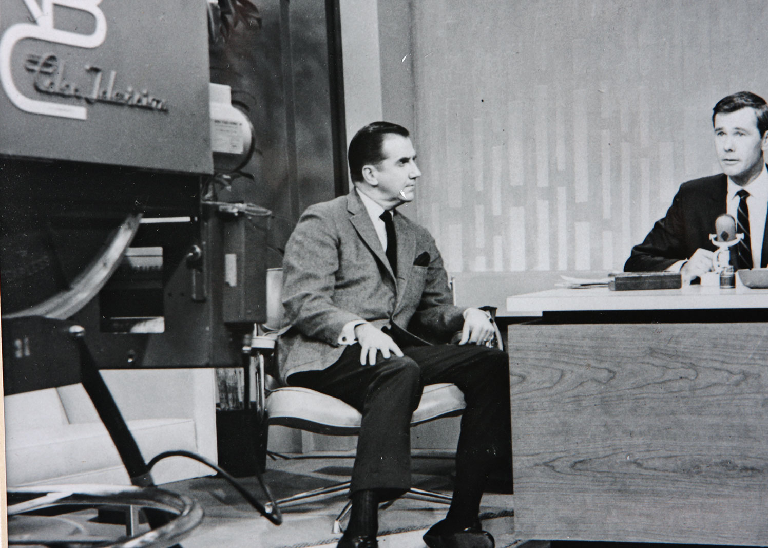 Signed Silver Gelatin Print of First "The Tonight Show Starring Johnny Carson"