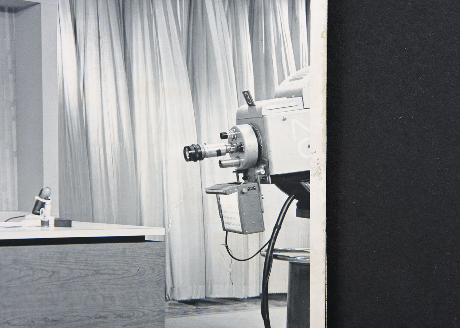 Silver Gelatin Print of First "The Tonight Show" Taping with Joan Crawford