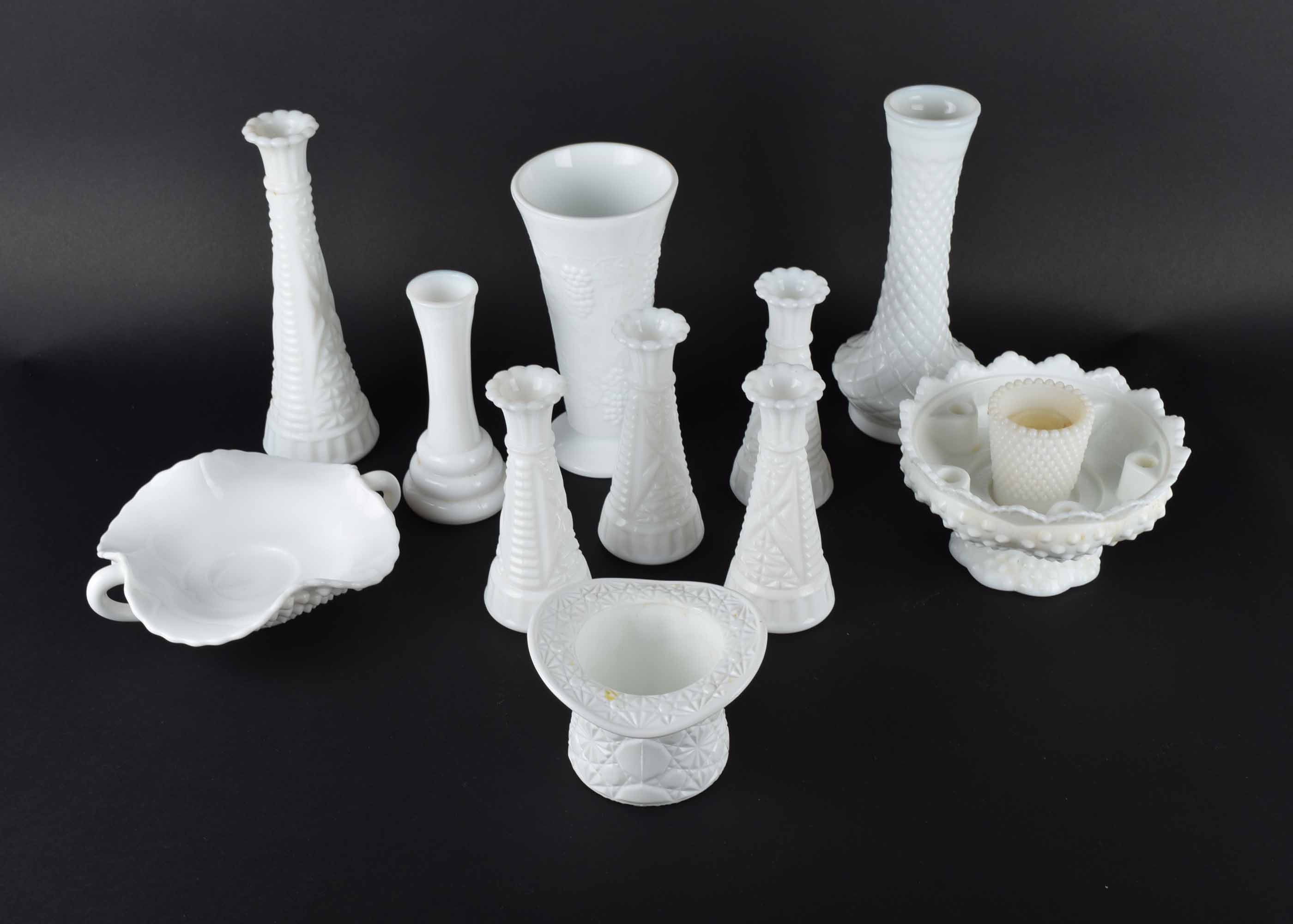 Milk Glass Collection