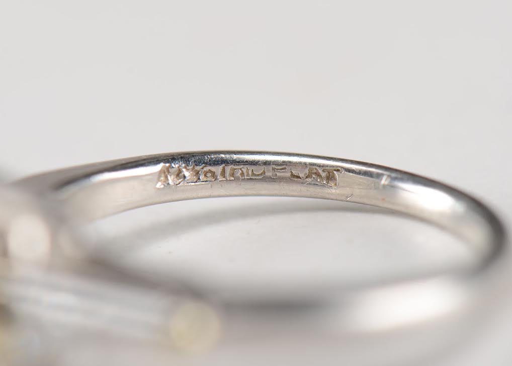 4.20 Carat Diamond and Platinum Ladies Engagement Ring