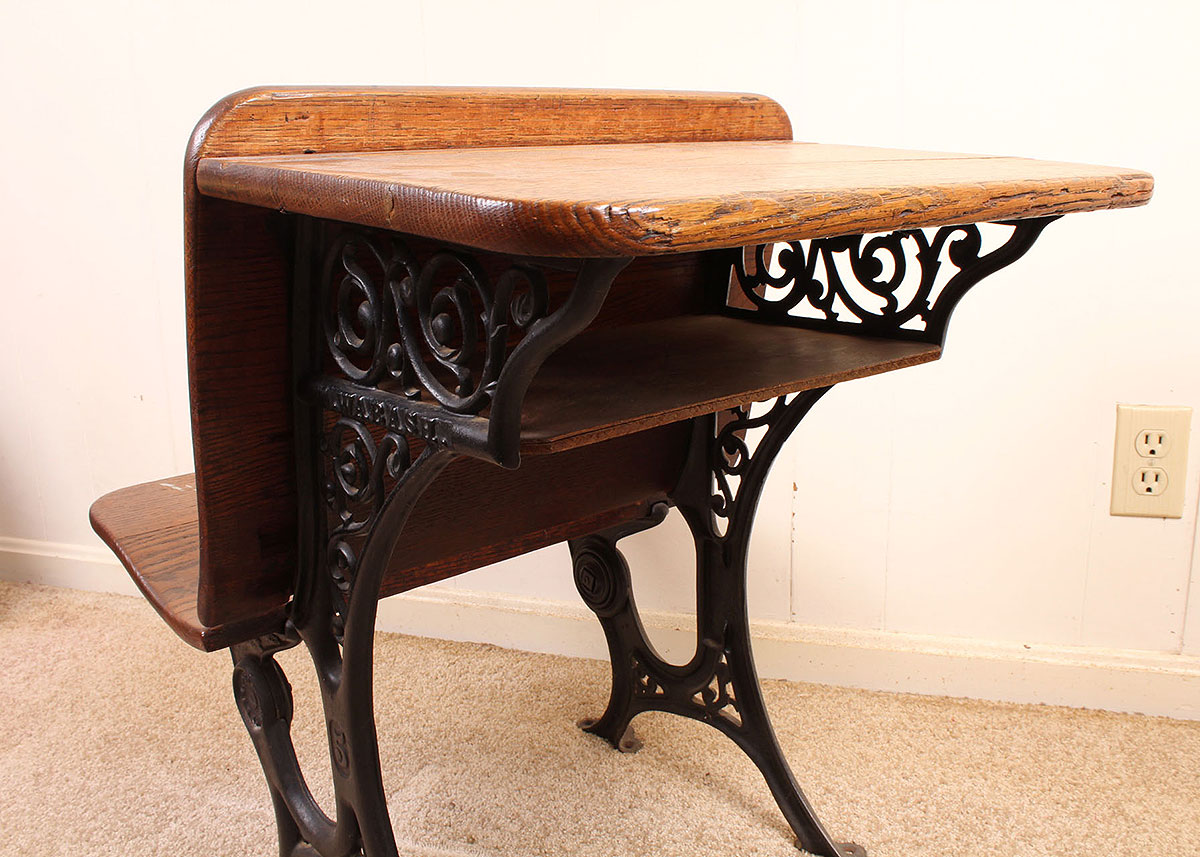 Antique School House Desk