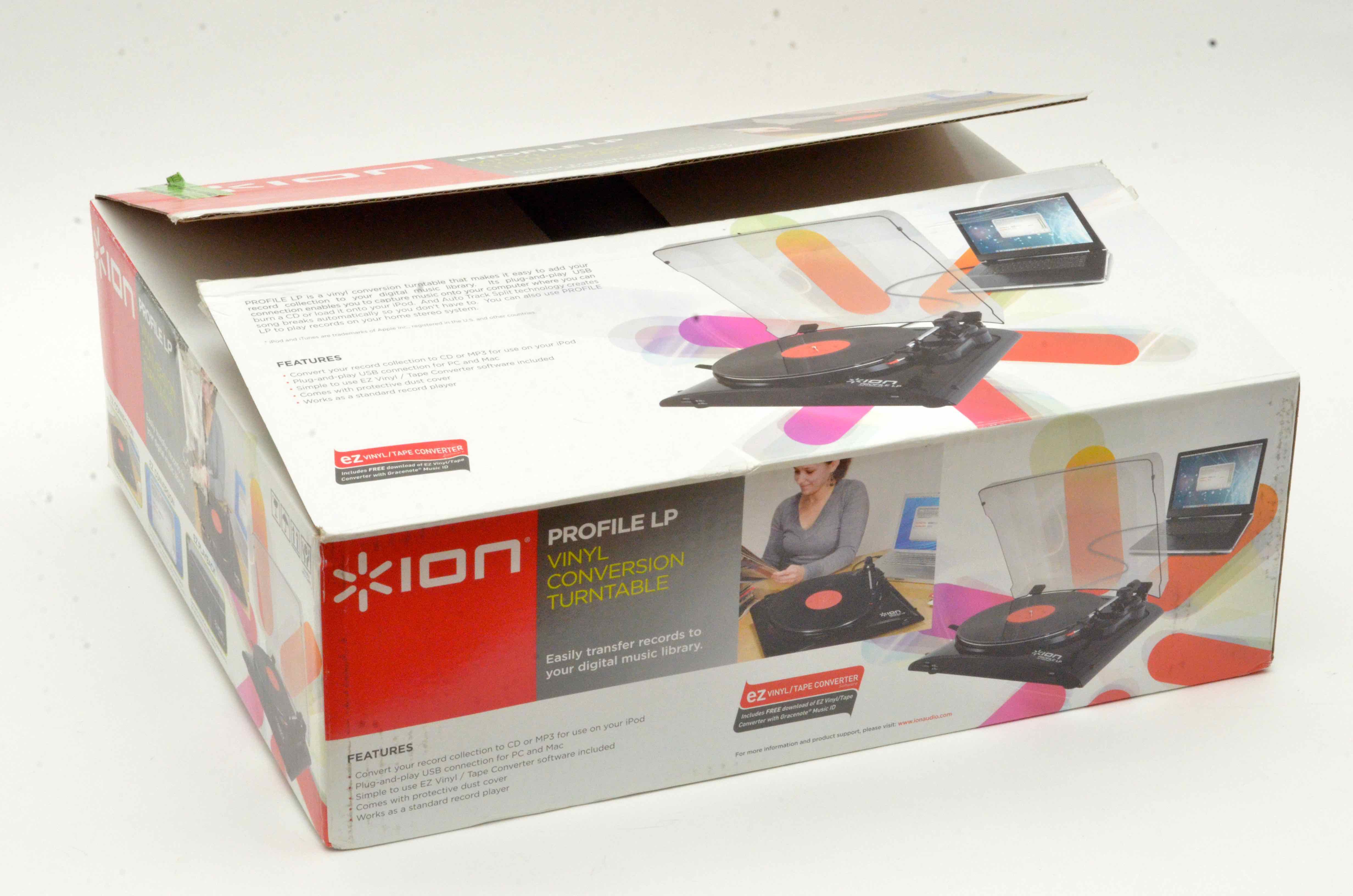 ION Profile LP Digital Conversion Turntable