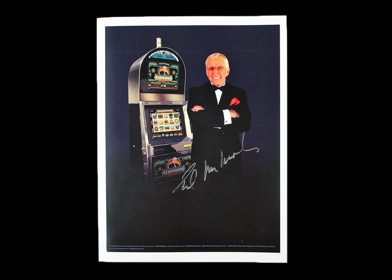 Autographed Promotional Photograph of Ed McMahon