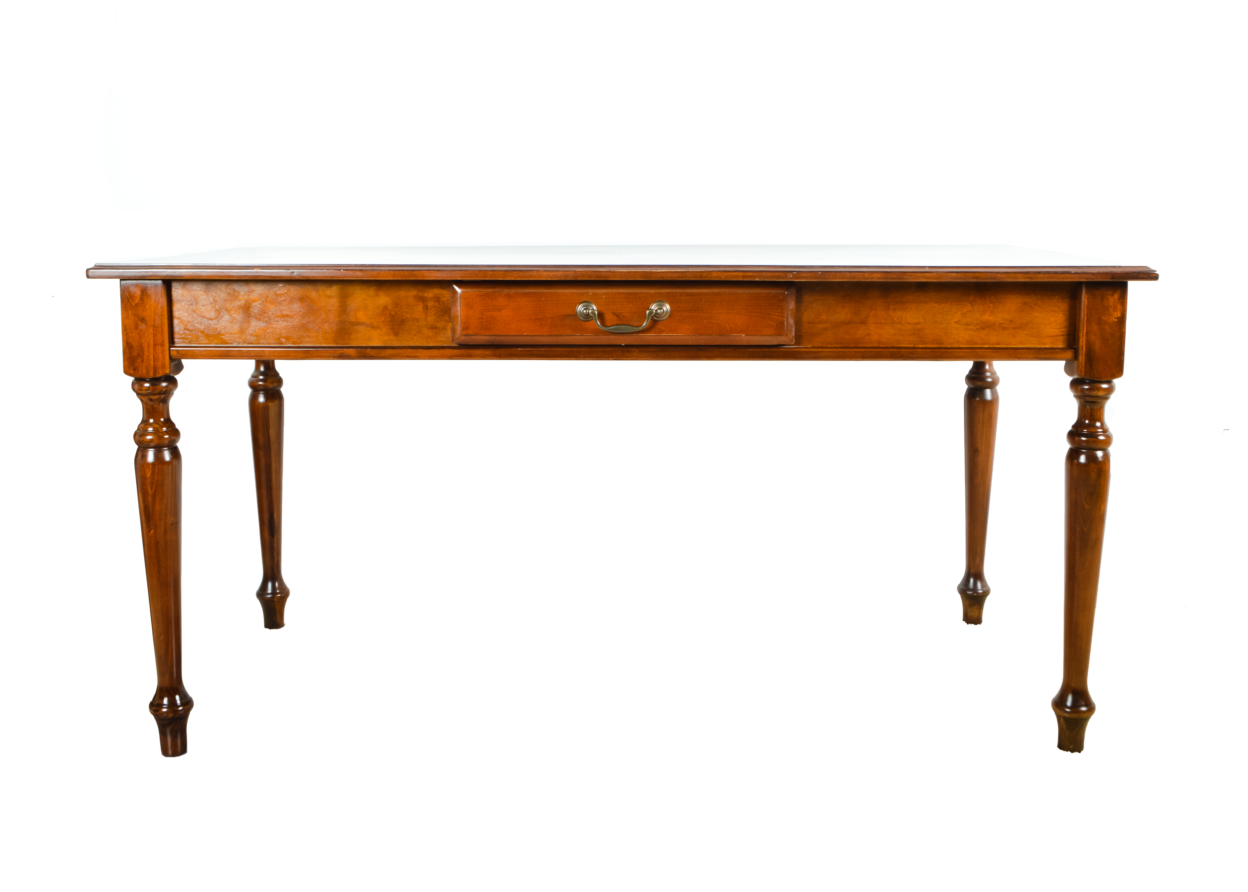 Single Drawer Wooden Desk