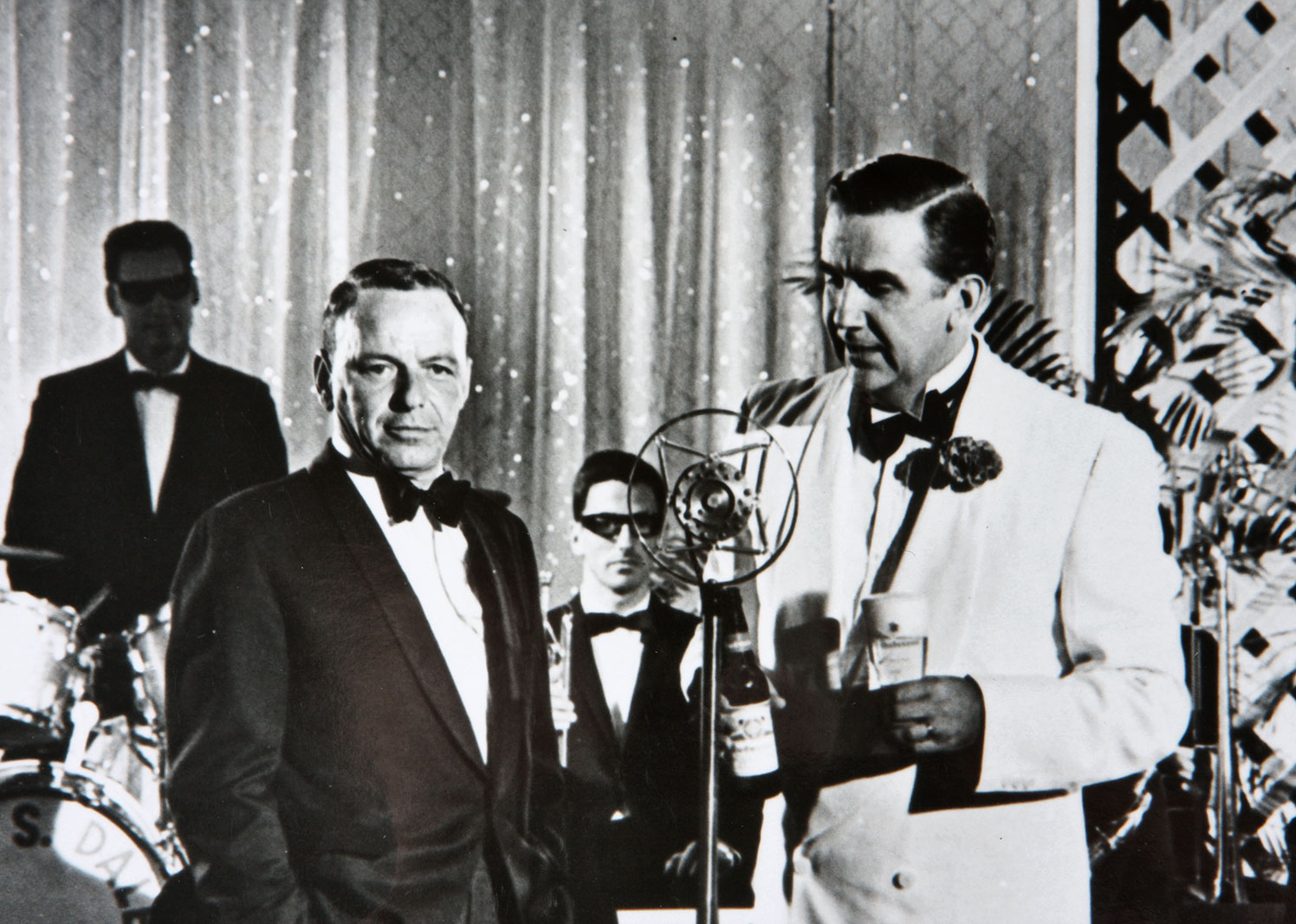 Silver Gelatin Print of Ed McMahon with Frank Sinatra