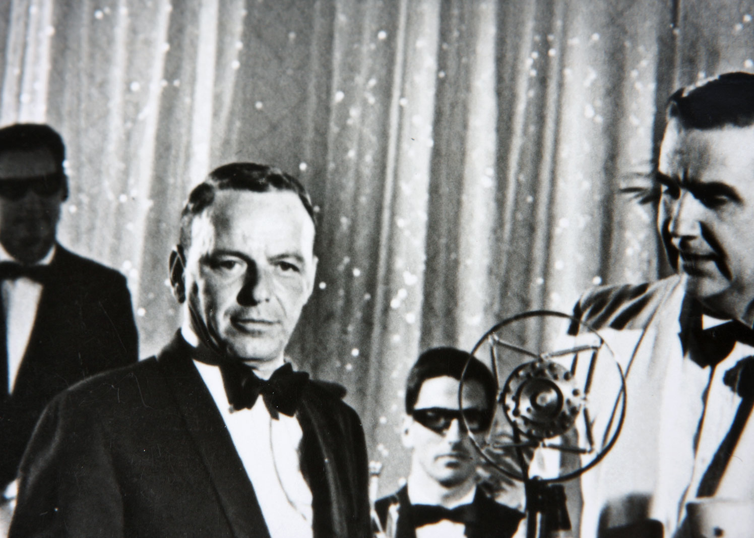Silver Gelatin Print of Ed McMahon with Frank Sinatra