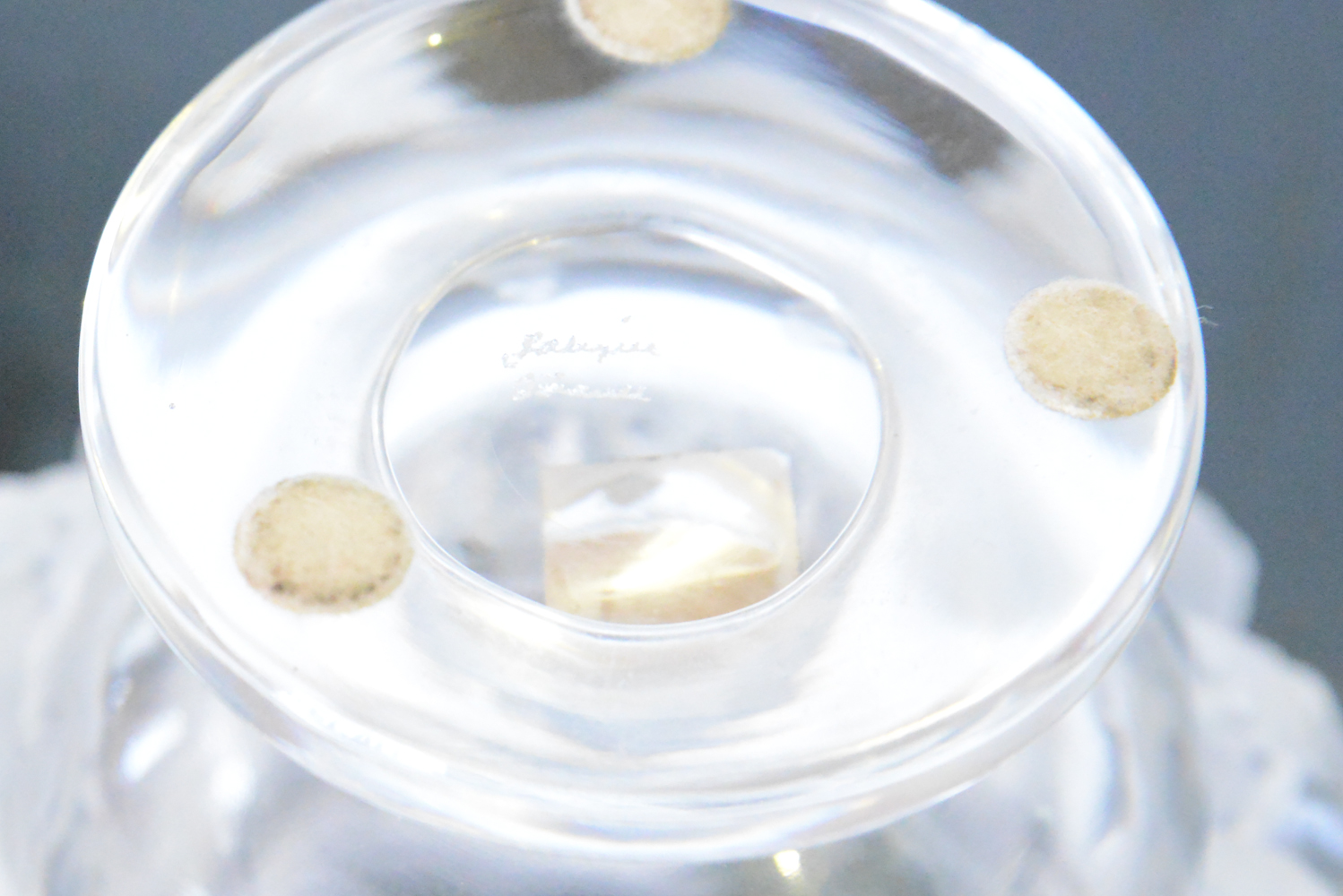 Modern French Lalique "Dampierre" Crystal Vase