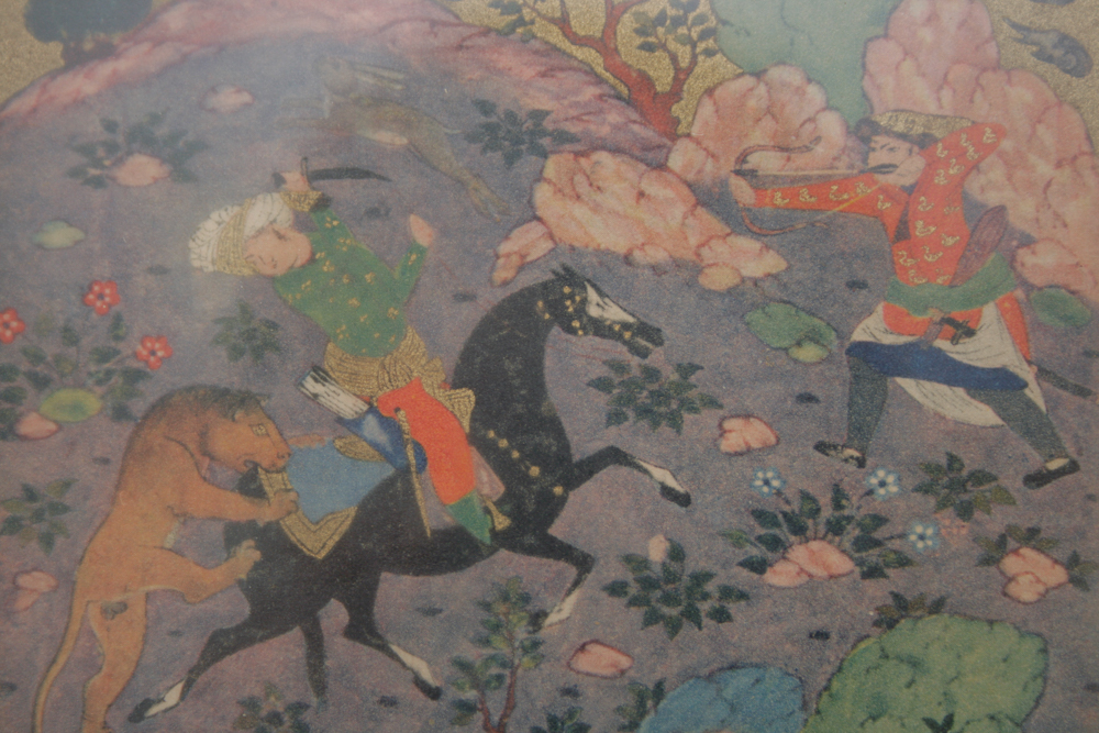 Pair of Persian Style Paintings