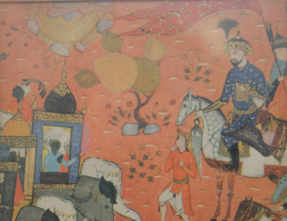 Pair of Persian Style Paintings