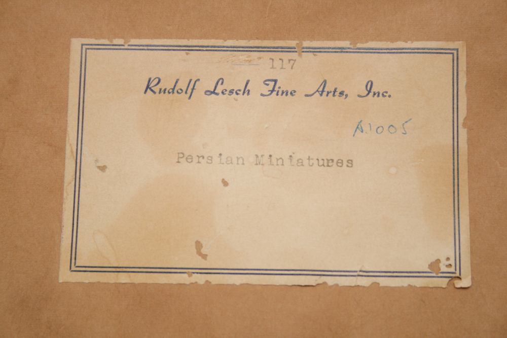 Pair of Persian Style Paintings