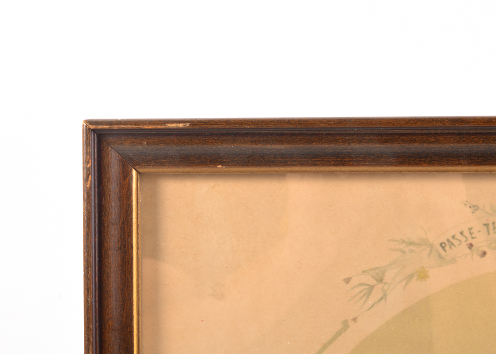 Vintage "Passe-Temps des Dames" by A. Pingot Print