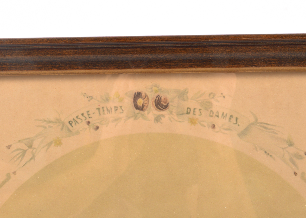 Vintage "Passe-Temps des Dames" by A. Pingot Print