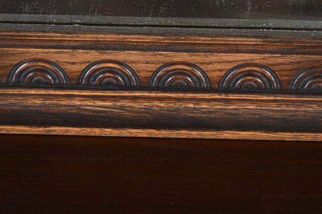 Jacobean Style Vanity with Mirror