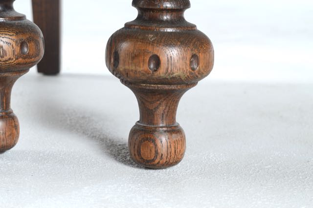 Jacobean Style Vanity with Mirror