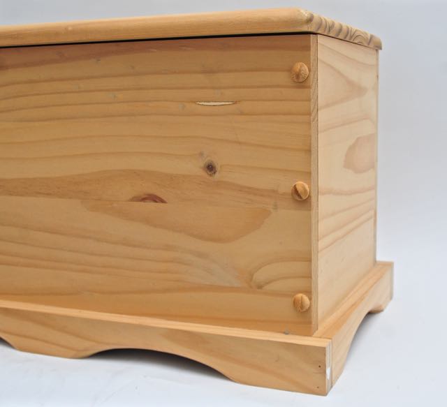 Wooden Toy Box full of Toys