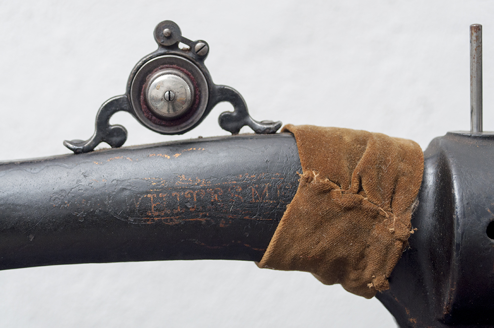 White Sewing Machine Table