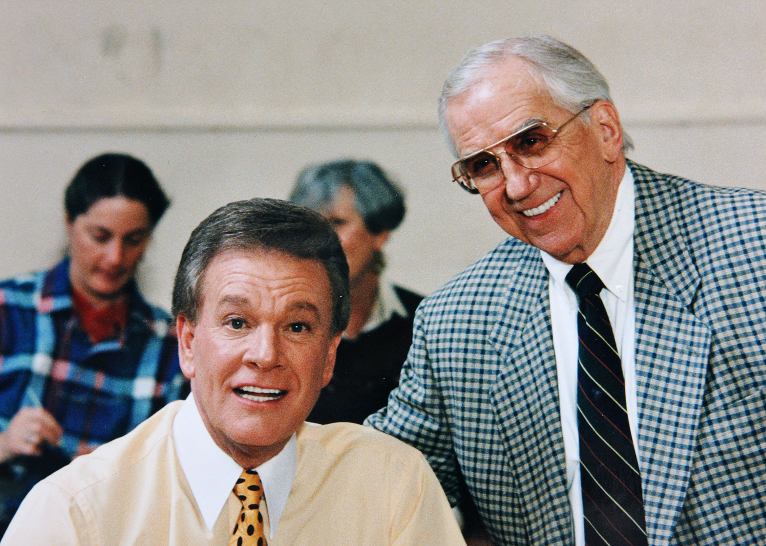 "Safety Patrol" Movie Set C-Type Photograph Reprints of Ed McMahon with Cast and Crew