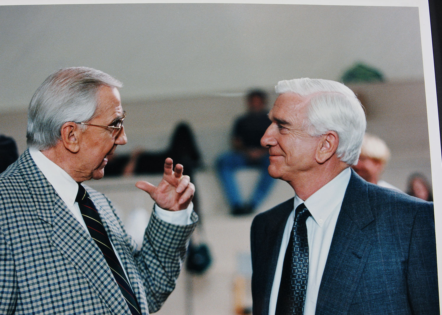 "Safety Patrol" Movie Set C-Type Photograph Reprints of Ed McMahon with Cast and Crew