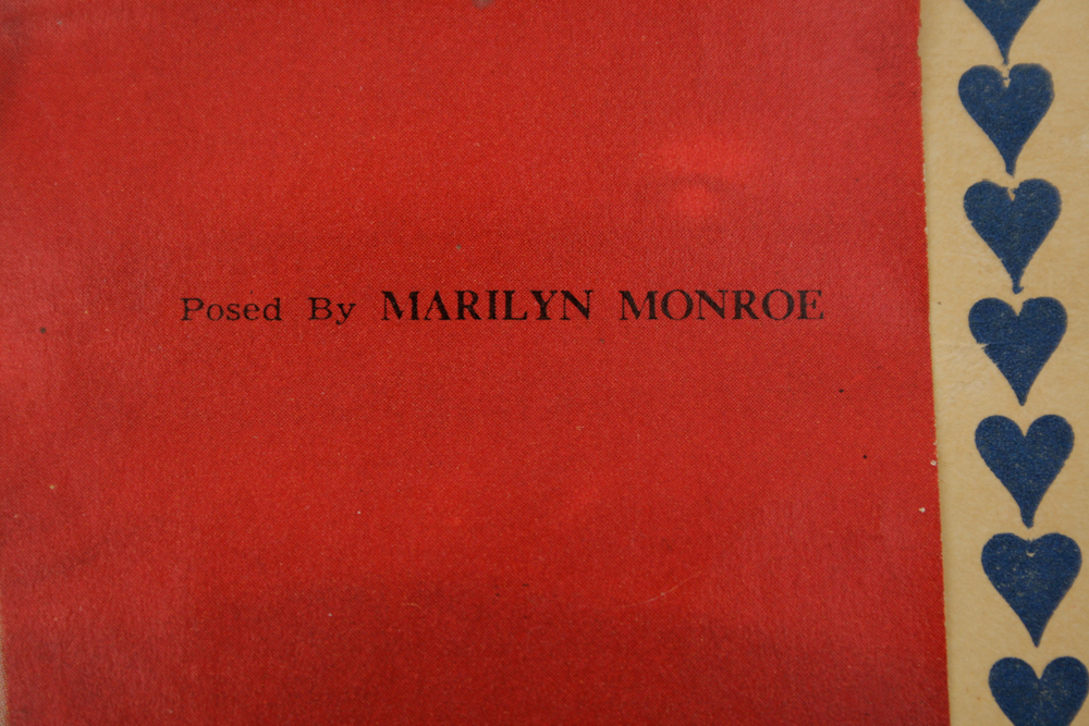 Nude Marilyn Monroe Poster and 1957 Calendar
