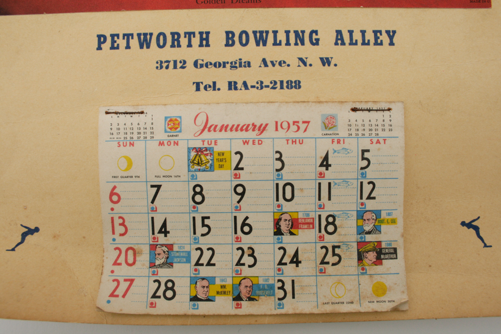 Nude Marilyn Monroe Poster and 1957 Calendar